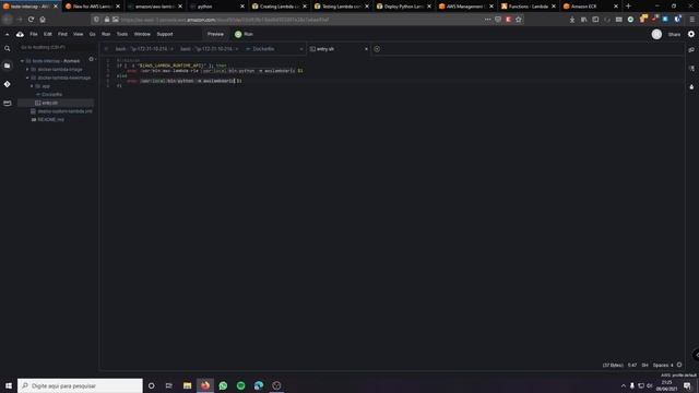 Como utilizar AWS Lambda com suporte a containers смотреть онлайн