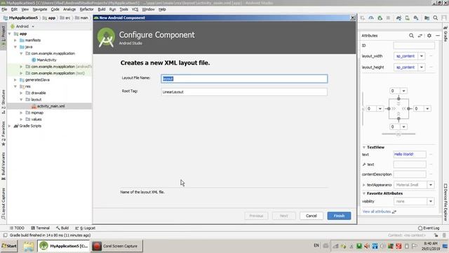 25. Простые Android приложения - новая версия Android Studio смотреть онлайн
