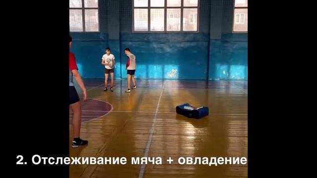 Break down - отслеживание мяча и овладение смотреть онлайн
