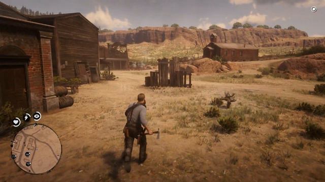 RDR2 Death Of Armadillo Taken By AXE (Red Dead Redemption 2 )