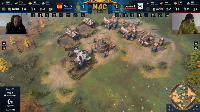 VortiX vs Leenock - $100,000 N4C Main Event Day 3 - (off-site commentary) смотреть онлайн
