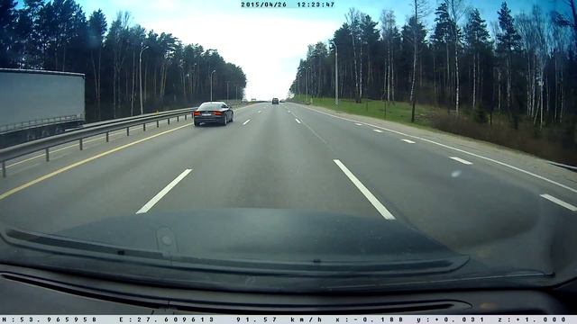 Street Storm STR-9550EX: Реакция на дистроник смотреть онлайн