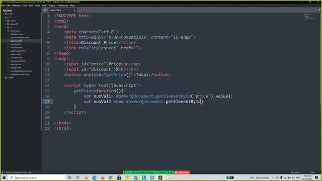 Discount Price with JS смотреть онлайн