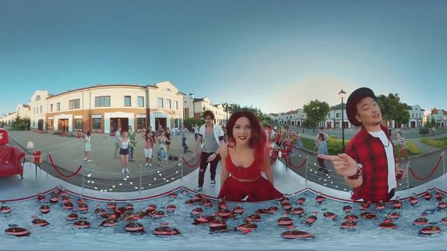 360° Нюша и MBAND – “Попробуй Почувствуй“ Панорамный клип смотреть онлайн
