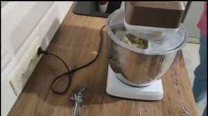 Тесто заварное, для пельменей, вареников и мантов .Планетарный миксер kitfort.