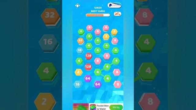 Hex Connect 3D Advert Vs Real Game Play, can you win money playing this game or is it a scam game? смотреть онлайн
