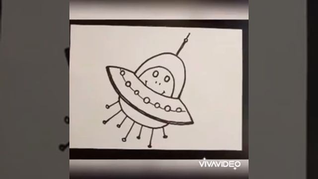 Урок рисования от воспитателя Власенко Е.А. - "Рисуем поэтапно НЛО" смотреть онлайн
