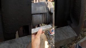 Снятие тормозных колодок и тормозного диска Атего 815