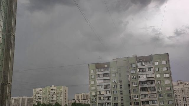 Первая гроза в Москве 22 мая 2023 Открытие грозового сезона 2023. смотреть онлайн