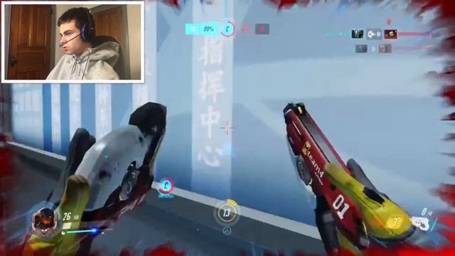 TRACERS OVERPOWERED! Overwatch #3 First Face-cam Gameplay смотреть онлайн