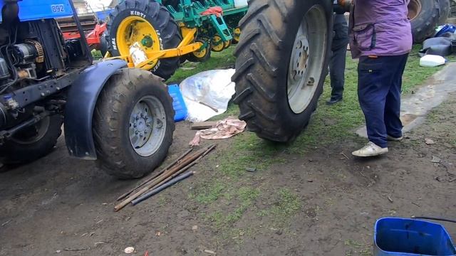 Заміна підшипника на півосі МТЗ . Нарештi можна їхати у поле МТЗ 892 смотреть онлайн