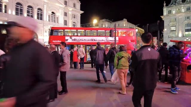 Halloween Night Walk In London | Central London Night Walk [4K]
