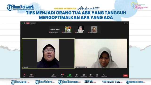 Tips Menjadi Orang Tua ABK Tangguh Optimalkan Apa yang Ada - diskusi #Akademiability смотреть онлайн