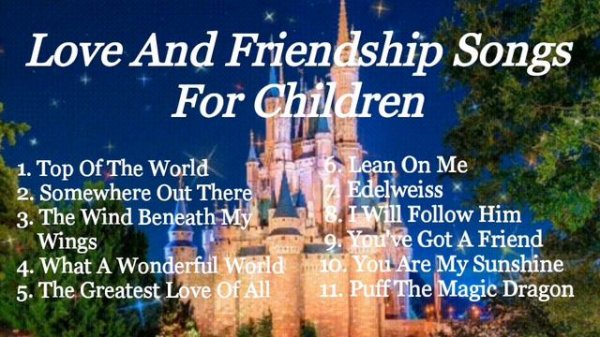 LOVE AND FRIENDSHIP SONGS FOR CHILDREN | COMPILATION | PRINCESS ERICA VLOGS AND MUSIC