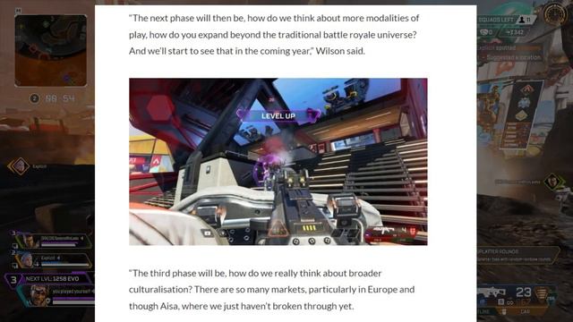 EA Reveals Apex's Future смотреть онлайн