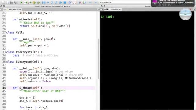Inheritance & Composition using Cell Biology and Python смотреть онлайн