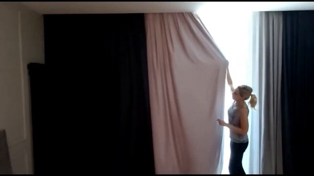 Комбинированные шторы для спальни и зала. Рабочие будни «Занавески» смотреть онлайн