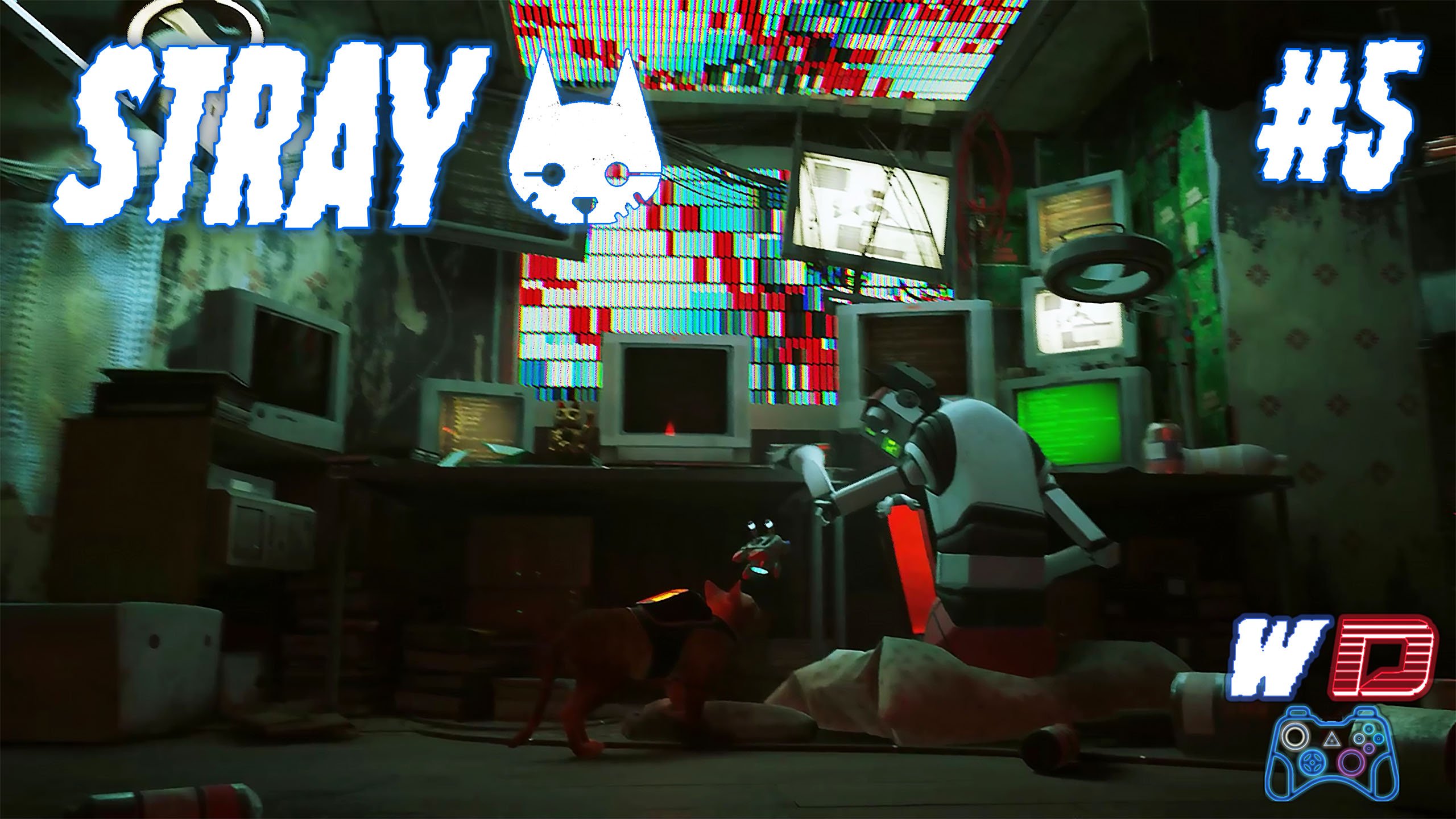 Stray. Прохождение #5. Записные книжки