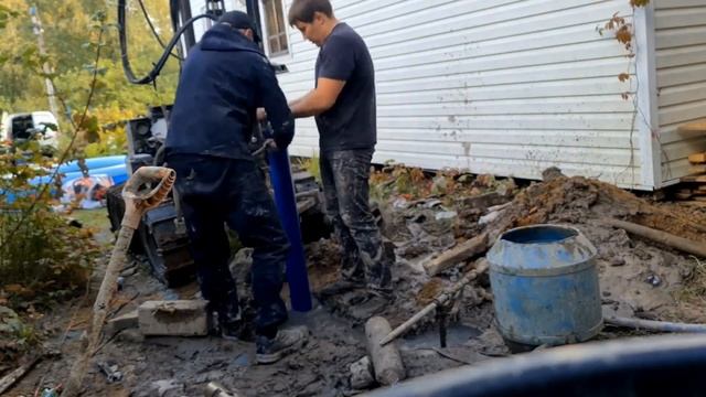 Бурение скважины на воду на малогабаритной буровой установки в Санкт-Петербурге и Лен. области смотреть онлайн