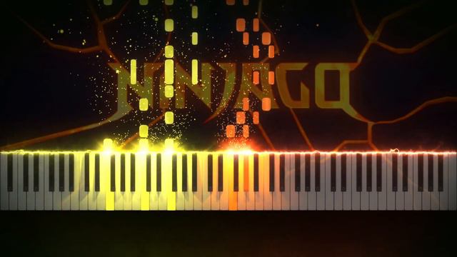 LEGO Ninjago Shintaro Dungeon Whip by The Fold | Synthesia Piano Tutorial смотреть онлайн