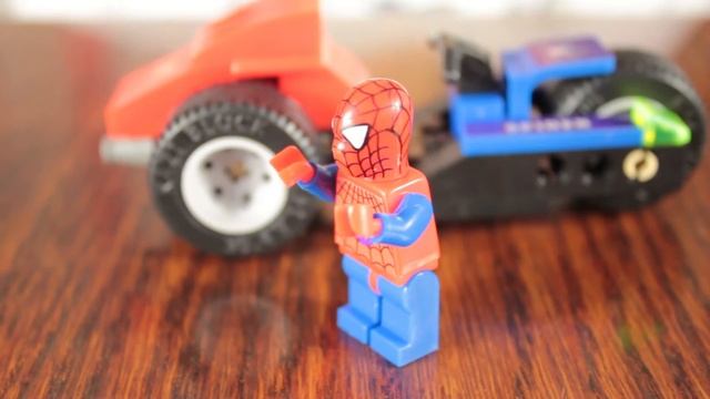 MKK15. Kazi. #6006. Spider Super man. Мощный трицикл и минифигурка spider-man смотреть онлайн