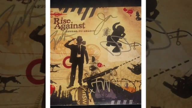 Rise Against autographs for sale смотреть онлайн