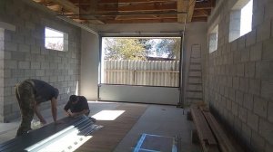 Alutech Prestige - секционные ворота ставим сами. - Часть 1.