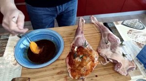 БАРАНИНА В ДУХОВКЕ. БАРАНЬЯ НОГА НА СОЛИ.СОЧНАЯ БАРАНЬЯ НОГА! В ДУХОВКЕ!