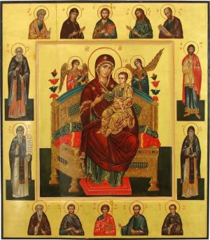Акафист Пресвятой Богородице пред иконой «Всецарица».