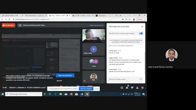 SESION 1, SEMANA 3 ACERCAMIENTO CON TU ASESOR VIRTUAL 2021 JOSE RICARDO ROMAN SANCHEZ смотреть онлайн