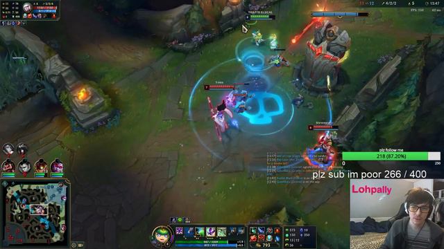 Roaming Speed Demon Lulu Support VROOMS Around The Rift - League of Legends смотреть онлайн
