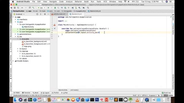 Android Kotlin ImageView Tutorial смотреть онлайн