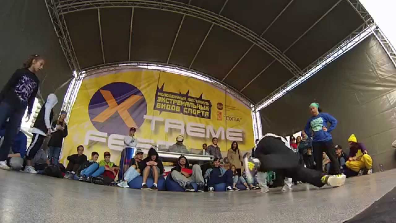 Anna Vs RockShine | 1/4 Bgirl 1x1 | Top Session 2014 - #bboy #bgirl #breakdance