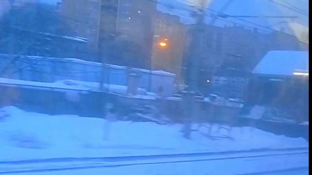 Третий день на работу. Рязань пришла в Раменское с опозданием в 16 минут. Нагоняет время. смотреть онлайн