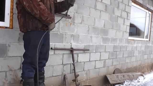 Забитый дымоход от буржуйки. Решение есть. смотреть онлайн