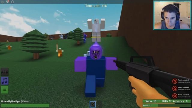 ZOMBIES EVERYWHERE!! - Roblox Zombie Rush смотреть онлайн