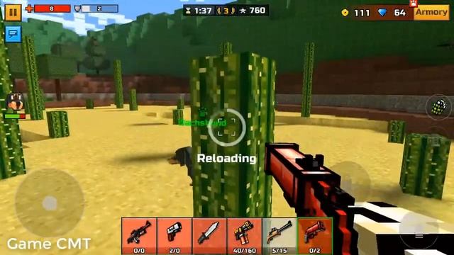 Pixel Gun 3D & Block City Wars - Zombie Killer [Zombie Rush Mode] смотреть онлайн