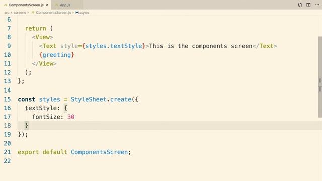 [React Native + Hooks] JSX Exercise Overview смотреть онлайн
