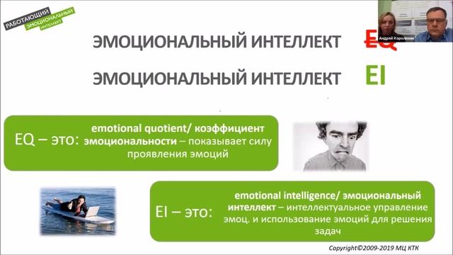 Вебинар "Эмоциональный интеллект - ресурс вашего развития" смотреть онлайн