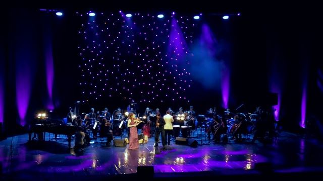 Erhan Shukri's ARCO string orchestra, Pink Panter- Sonja Kalajic-violin, Darko Armenski-sax смотреть онлайн