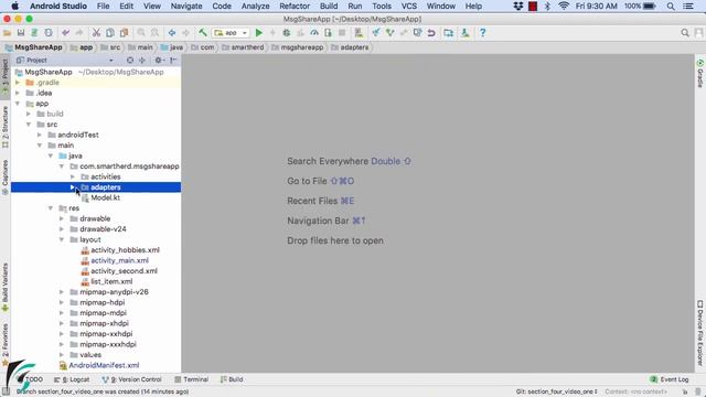 Android Kotlin Tutorial: Implement various Kotlin Features in Android App #4.1 смотреть онлайн