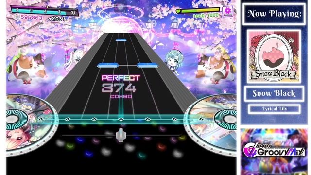 『Snow Black』Expert Lvl.13 PERFECT FULL COMBO・D4DJ Groovy Mix смотреть онлайн