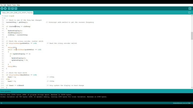 Simple Homebrew DSB-SC 80m 40m Rig: Part 2b - VFO Arduino Software смотреть онлайн