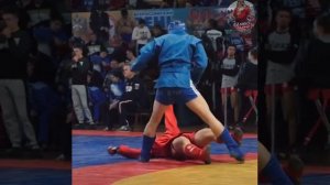 Боевое самбо броски, нокаут. :)