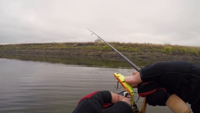 "По исхоженным местам". Часть 1я. Ловля окуня на микроджиг и щуки на воблеры осенью. смотреть онлайн