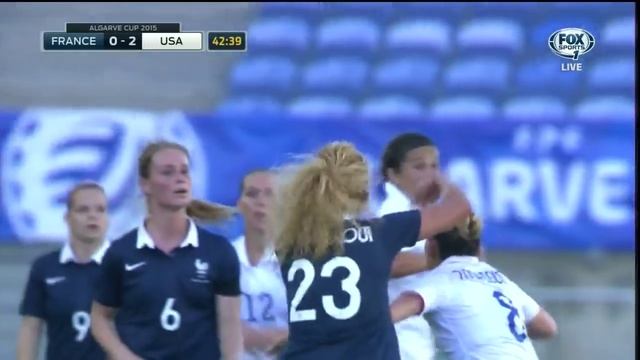 USWNT France 2015 Algarve Cup Final Full Game FOX SPORTS USA смотреть онлайн