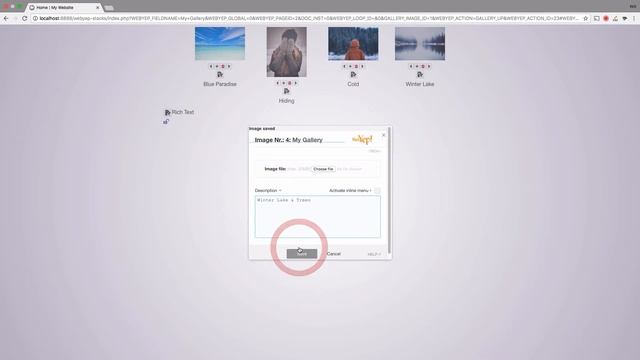 WebYep Image Gallery stack for RapidWeaver смотреть онлайн