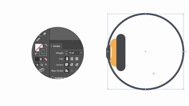 Flat Design Headphones - Illustrator Tutorial смотреть онлайн