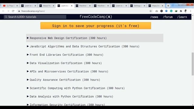 Free Coding Courses with Certificates | Free Code Camp Courses | Python with Machine learning Cours смотреть онлайн