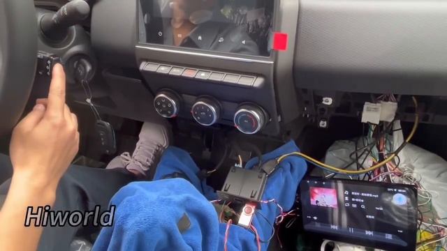 Hiworld CANbus Renault 2023 Clio5 Medium configuration Verification video смотреть онлайн